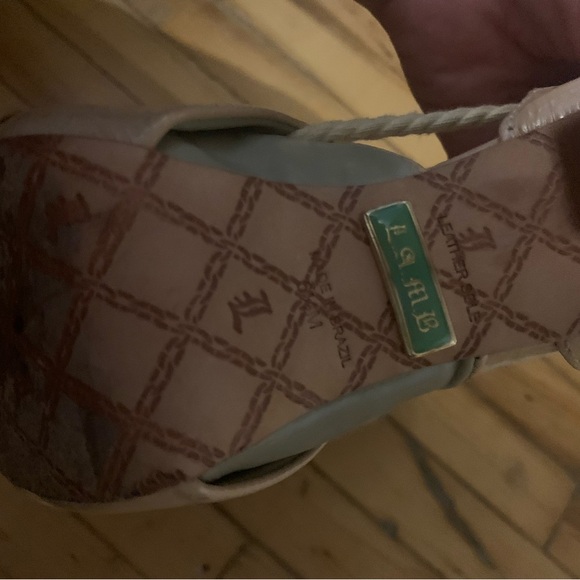 Lamb pink and grey pumps coquette Mob wife maximalist - Picture 5 of 6